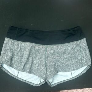 Lululemon speed up shorts 2.5 inches